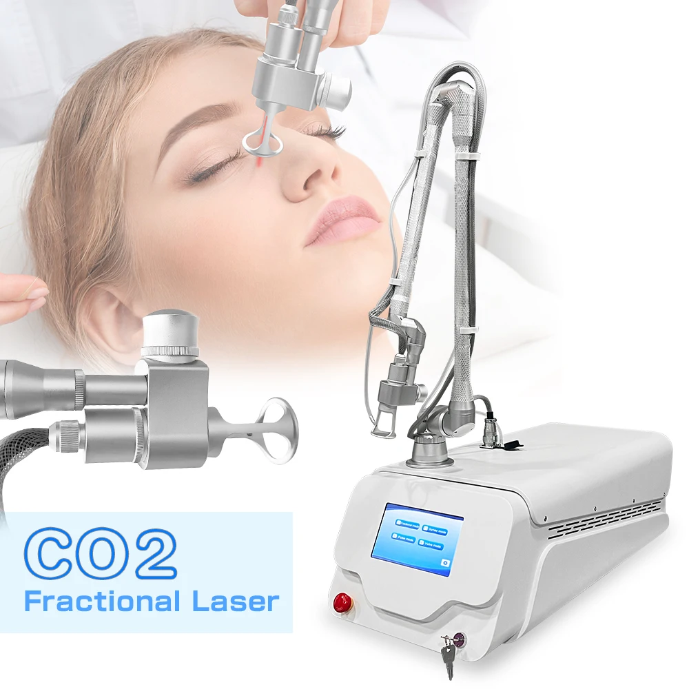 Portable 10600nm Fractional Co2 Laser System Beauty Machine Fraccionado For Scar And Stretch Mark Removal