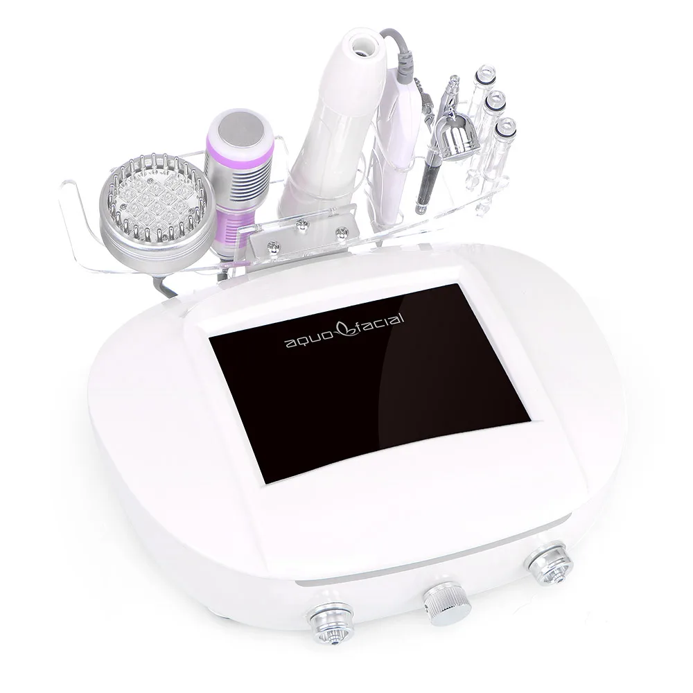 Spa Salon Use 6 In 1 Neck Face Lifting   Face Oxygen Jet Peel facial care  Device