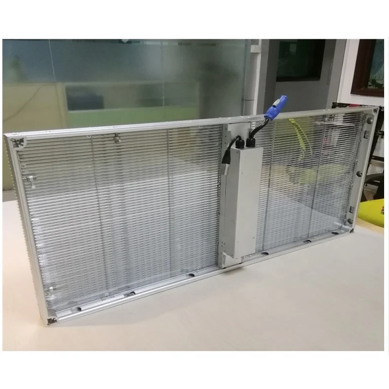 Shopping Mall Transparent LED Display Panel Transparent LED Video Wall Transparent Glass LED Display