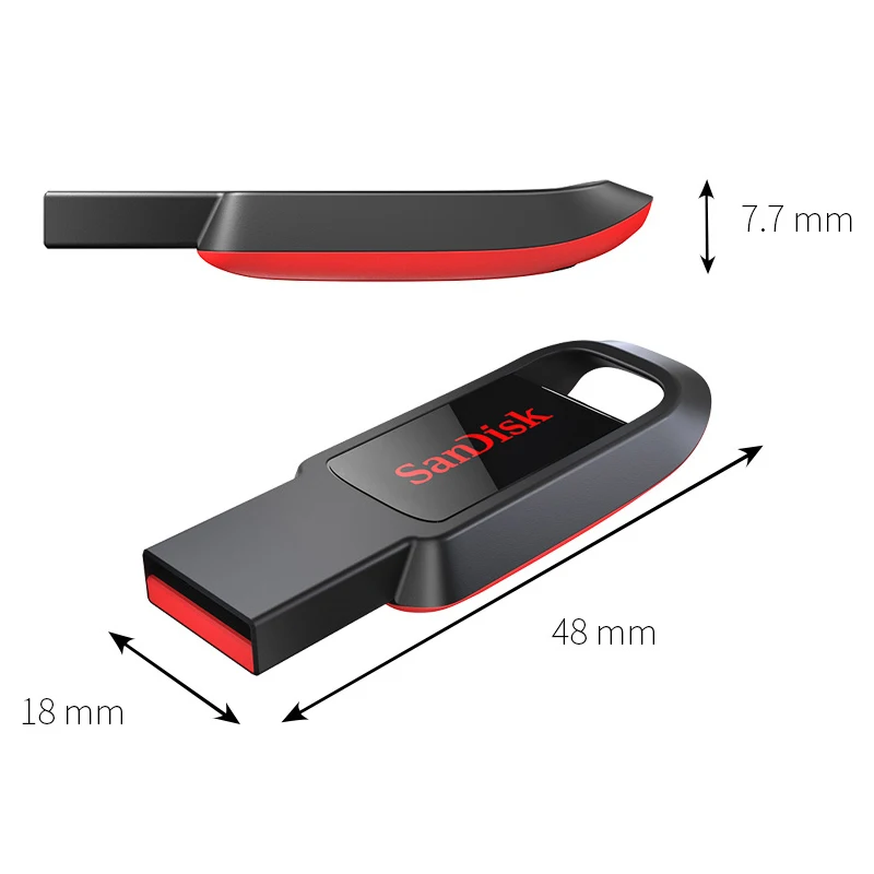 Оптовая продажа флеш-накопитель USB SanDisk CZ61 128 ГБ 64 32 16 флешка 2 0 карта памяти USB-диск