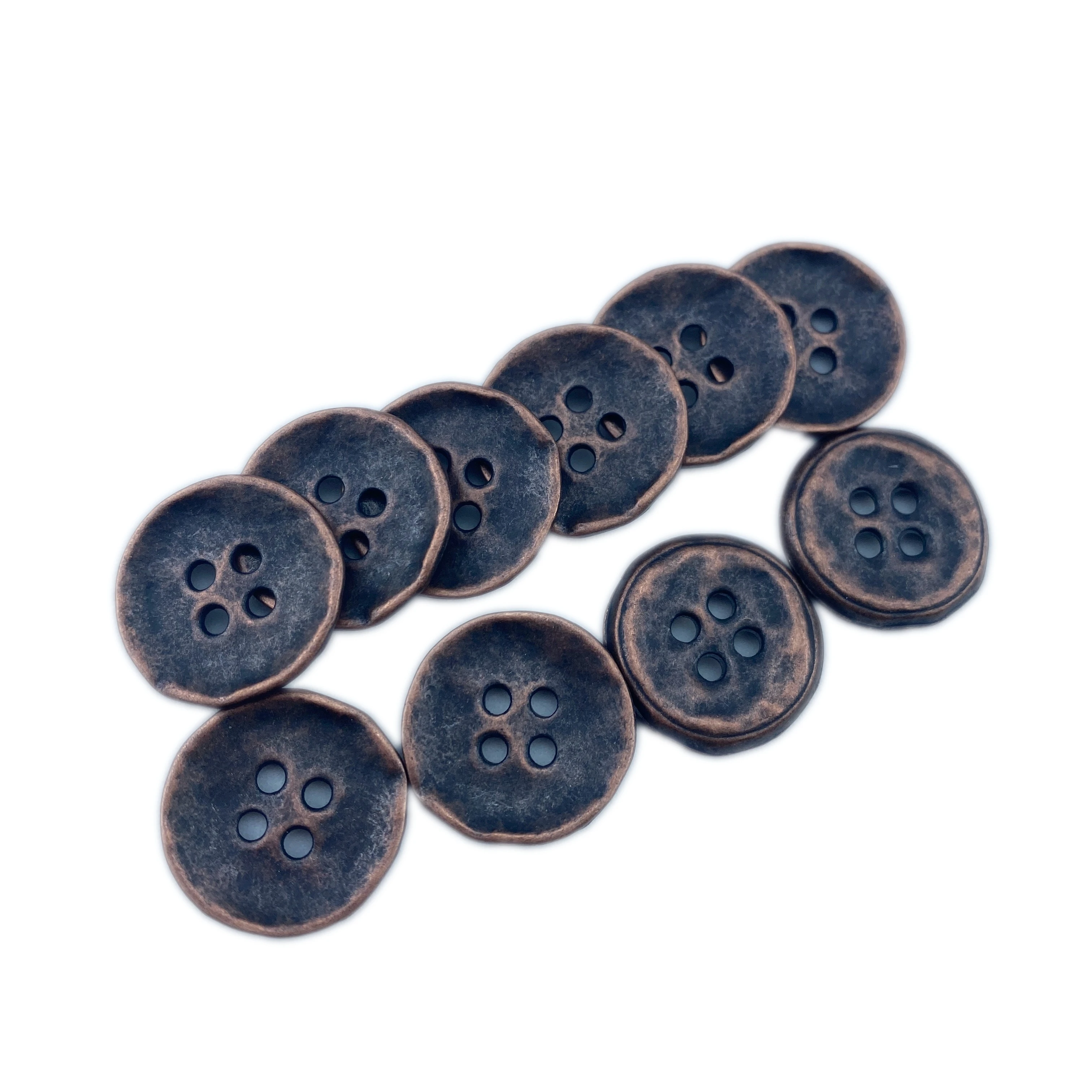 High Quality  Metal Buttons 4-Holes Paint Zinc Alloy Buttons For Clothing Metal Button