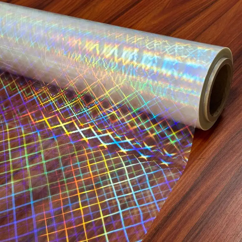 Factory Wholesale BOPP Film Thermal Lamination Holographic Film for packing