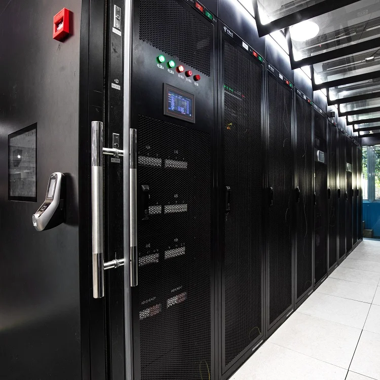 soundproof air conditioned server racks 42u odf rack cabinet with utp cat6 fibre optic cable ac precision data center