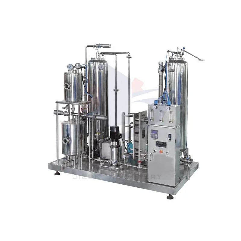 JIEDE Automatic Carbonator drink soft drink Beverage Soda Co2 Mixing Machine