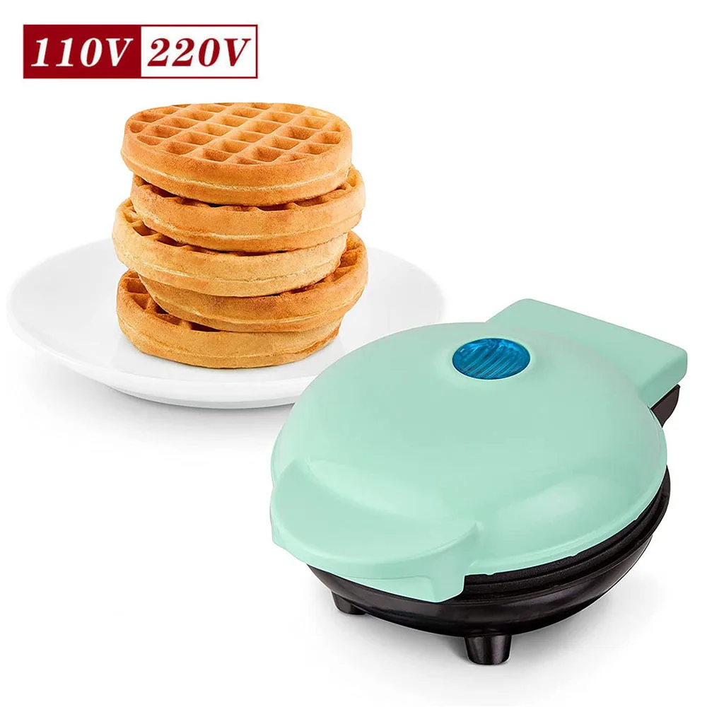 Chinese Factory 110v 220v Breakfast Room Household Hotel Washable Electric Portable Mini Waffle Maker