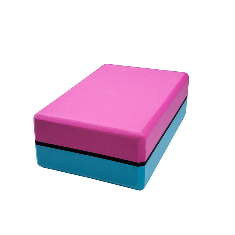Low MOQ High Quality EVA Foam Non-Slip Pilates Brick Thicken Exercise Yoga Block