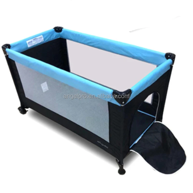 cheap price EN716 custom oxford folding cots baby portable bed crib flexible baby bed