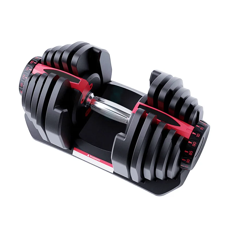 custom cheapest wholesale fitness steel adjustable dumbbells 90lb 40kg weights system gym dumbell sets adjustable dumbbell