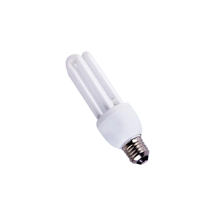 220V E27 Screw Pin 9W White CFL Lamp Bulb Energy Saving Fluorescent Light 2U Lamp Lights