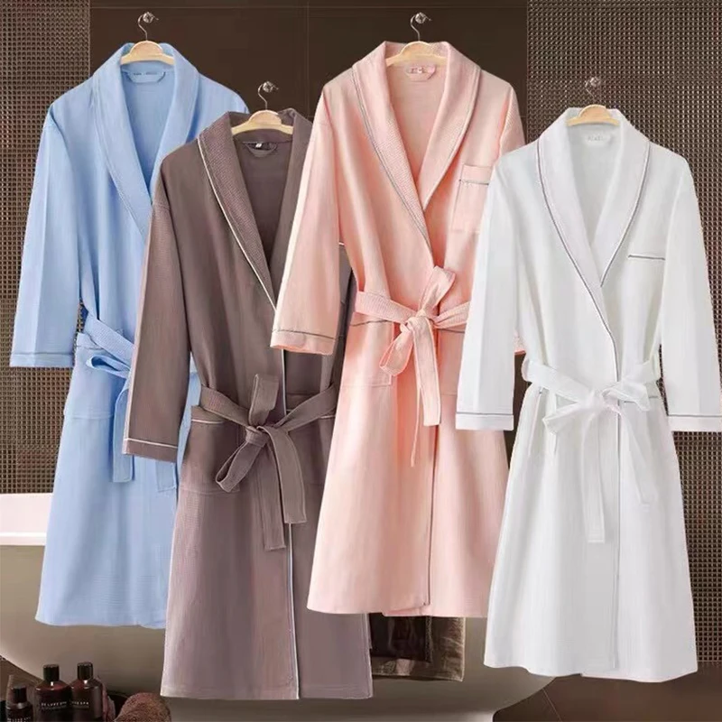 Durable set satin women bath robes