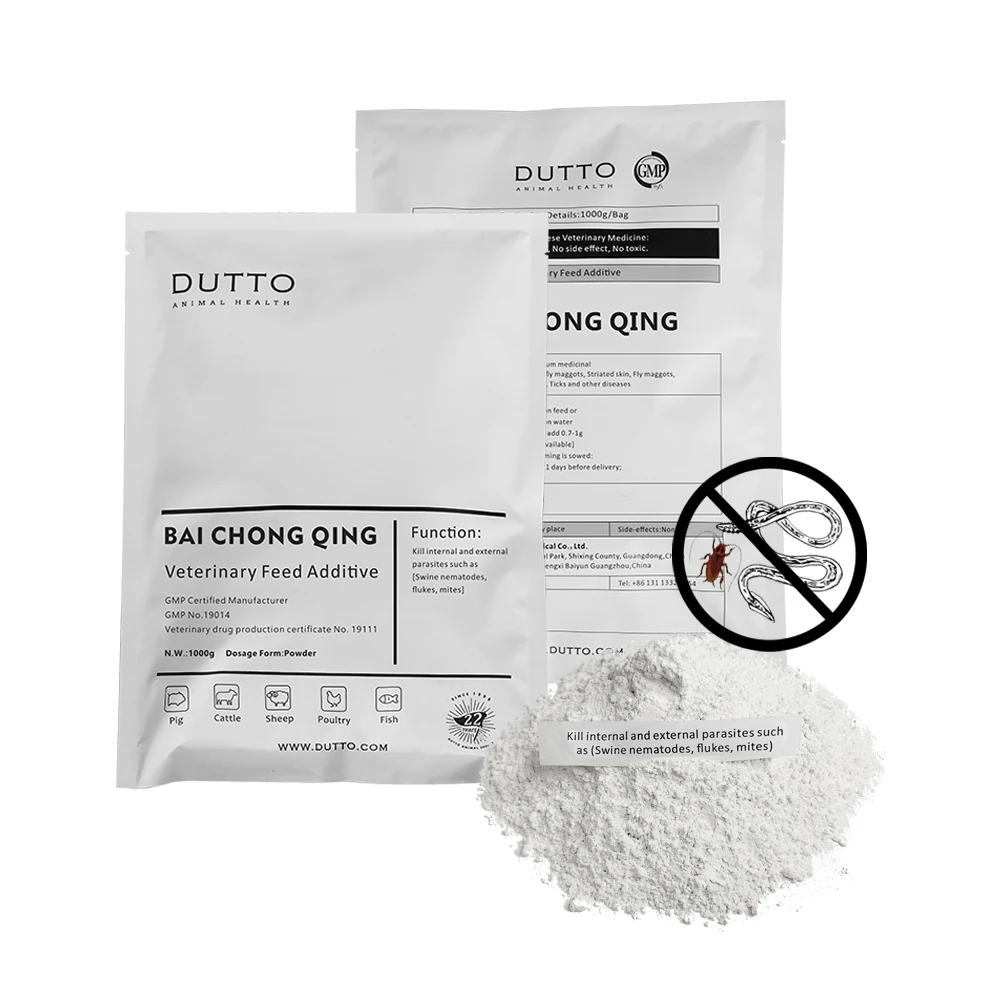 
internal and external Anti parasites ivermectin powder for animal use 