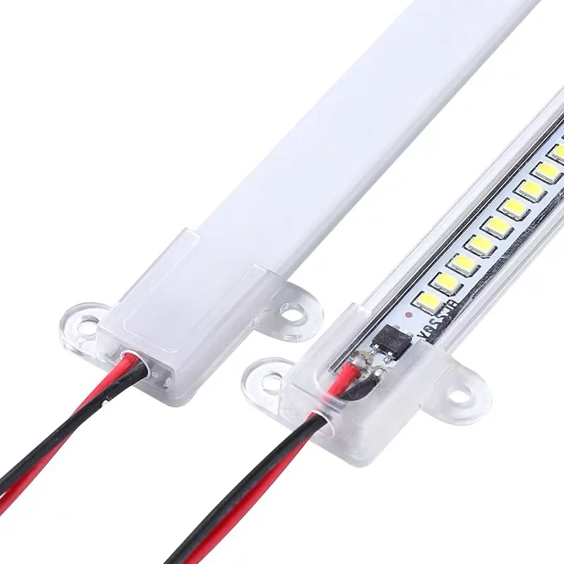 SMD2835 LED Tube AC220V 8W High Brightness Hard  LED Strip Bar Lights 50cm 72LEDs Energy Saving LED Fluorescent Tubes