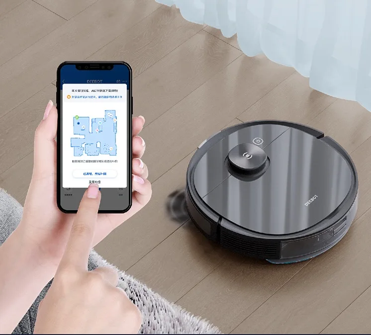 
wholesale i robot Ecovacs Deebot OZMO T8 AIVI Robot Vacuum Cleaner sweep house home robot cleansebot 