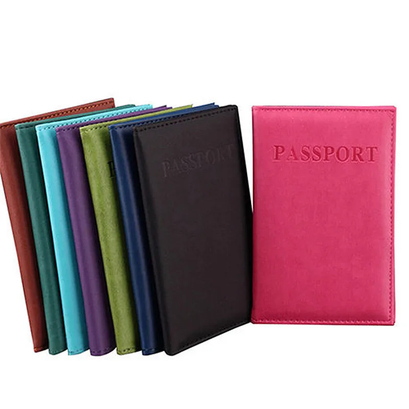 New Cover Travel Passport Cover Card Case Women Men Travel Credit Card Holder Travel ID&Document Passport Holder R0762-1