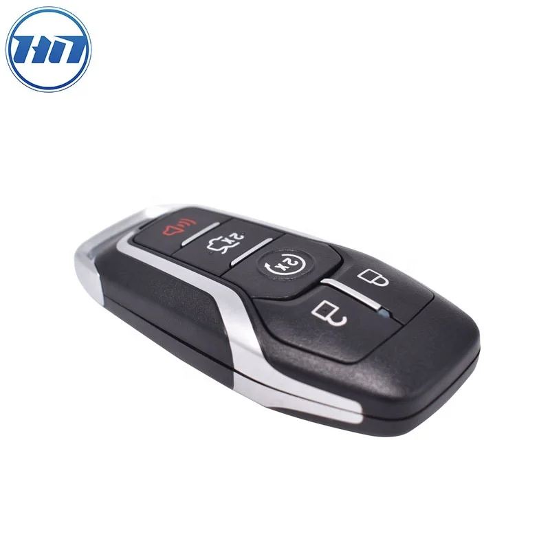 Original keyless remote auto key  with 4+1 button 903MHz HITAG49 transponder chip for Mustang