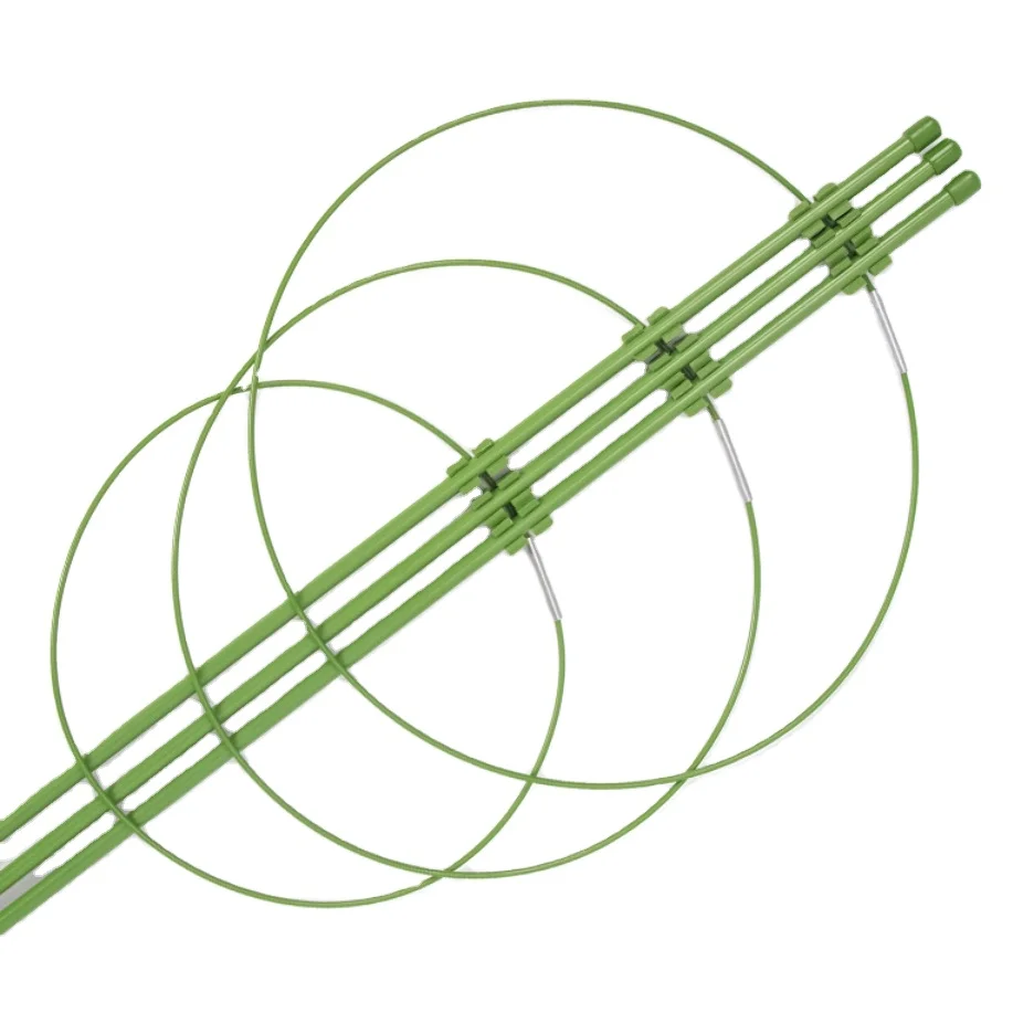 Wholesale high quality152036D iron H:60cm green 18cm 20cm 22cm plant climbing frame