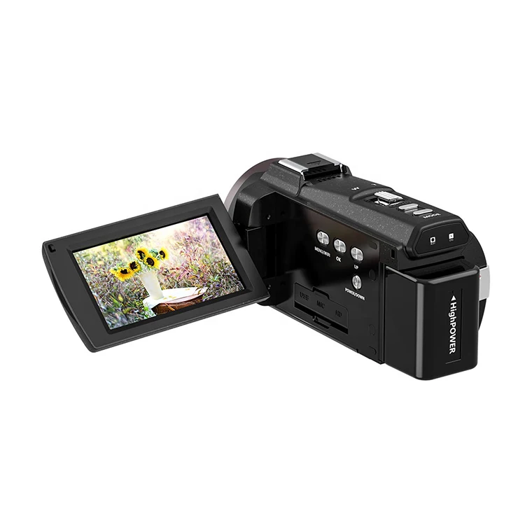 Видеокамера 48 МП, видеокамера Full HD 4K, видеокамера, записывающее устройство, видеокамера 4K, Wi-Fi видеокамера