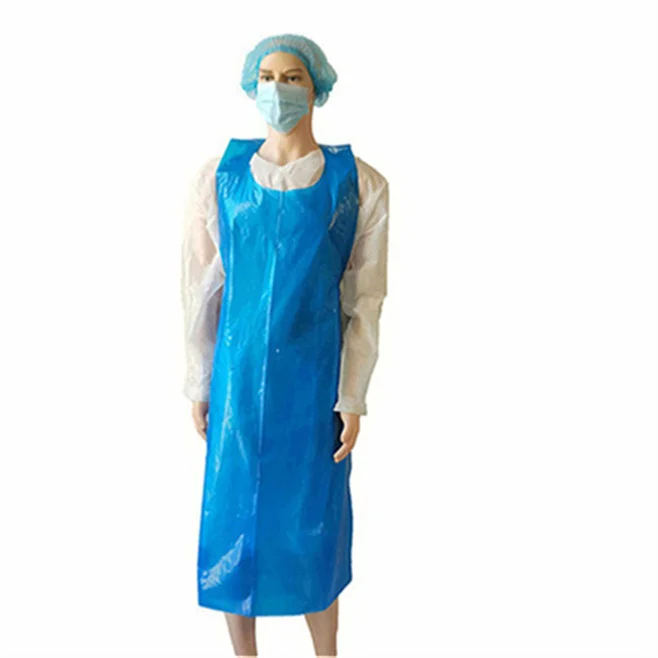 Medical OEM Waterproof Plastic PE Disposable Apron