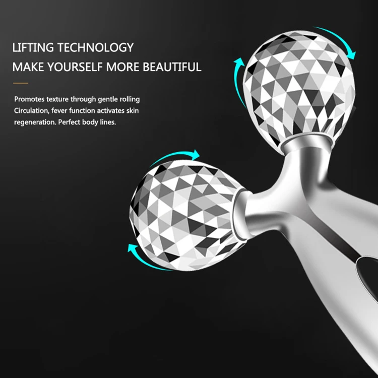 
3D Magnetic Face Roller Massager 360 Dregrees Face Massage Roller Facial Massager 