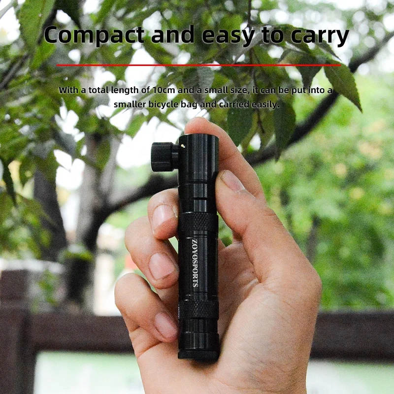 OEM  High-Pressure CO2 Bicycle Pump Kit Aluminum Alloy CO2 Inflator Tools with Presta Valve Includes Storage Case