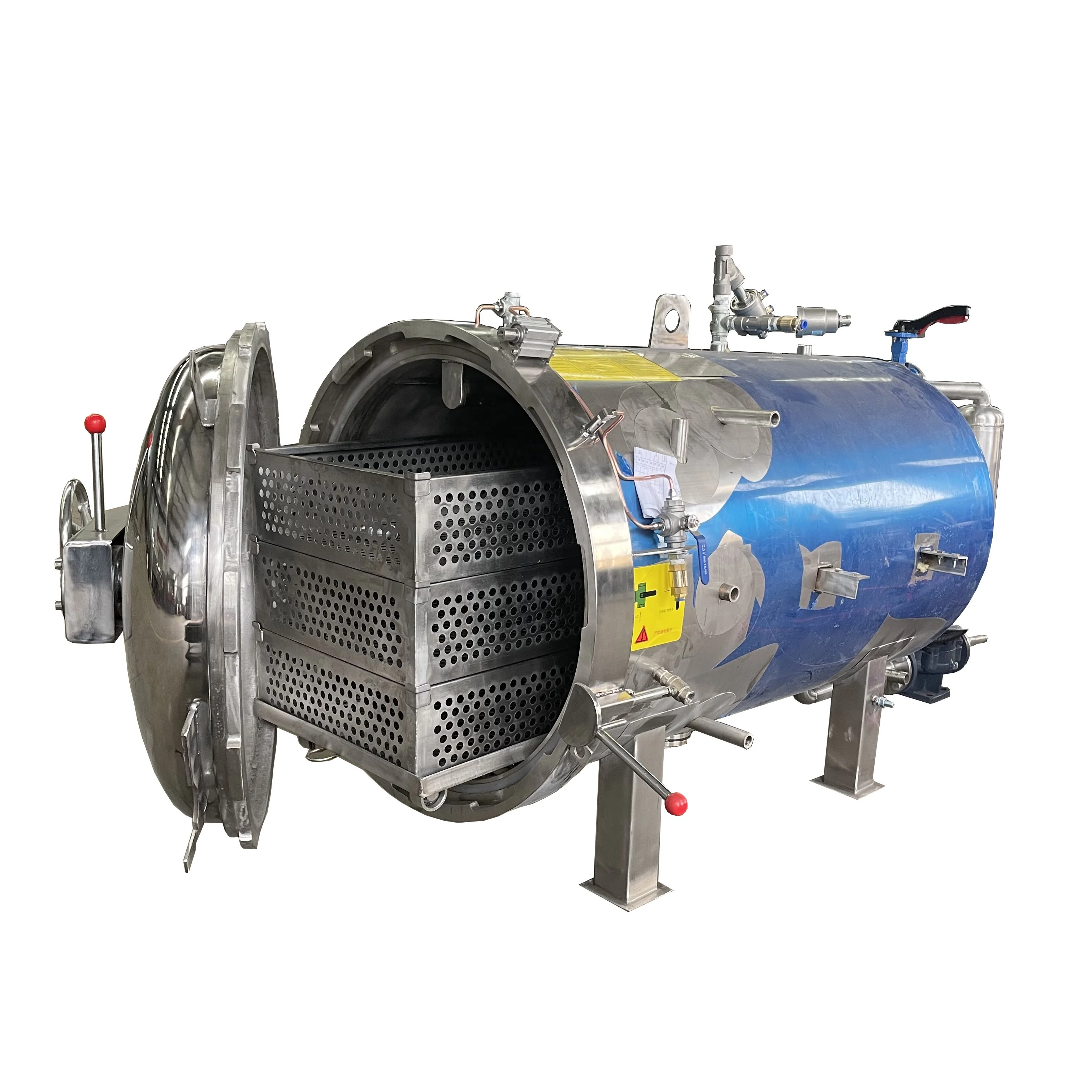 Small industrial autoclave sterilizer food sterilization retort autoclave machine for glass bottle and plastic containers