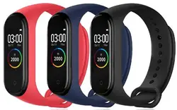 Заводская поставка, дешевые женские и мужские силиконовые смарт-часы mi band M4