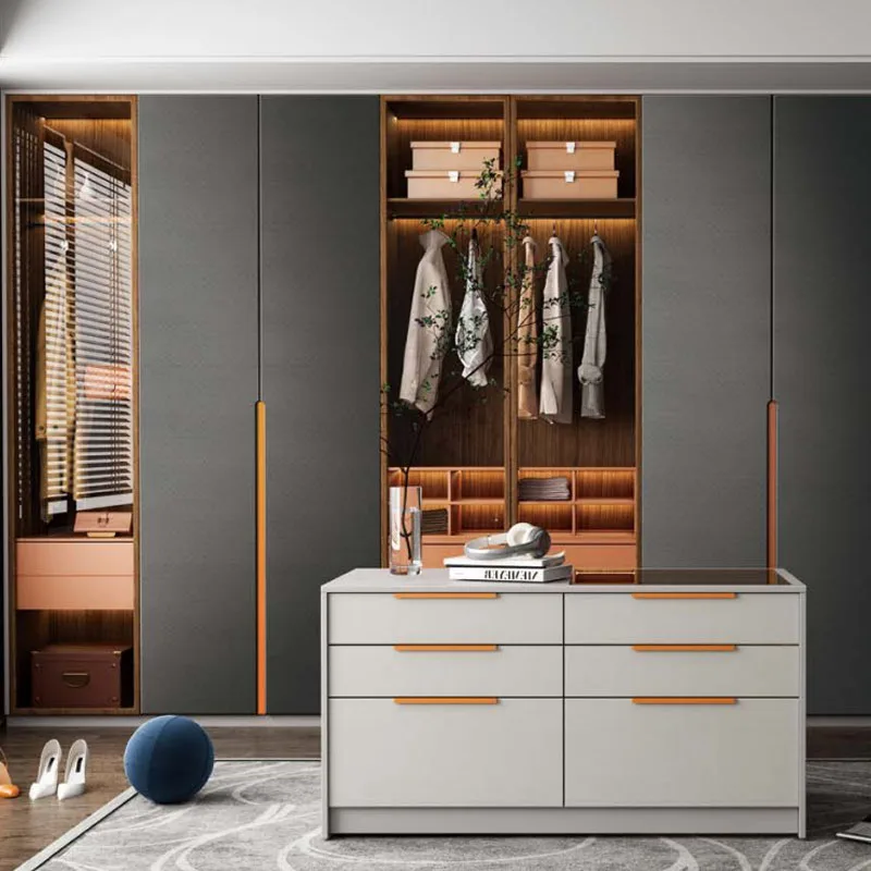 Factory customized design kitchen cabinets modern stainless steel home classic european cabinets and vanities closets