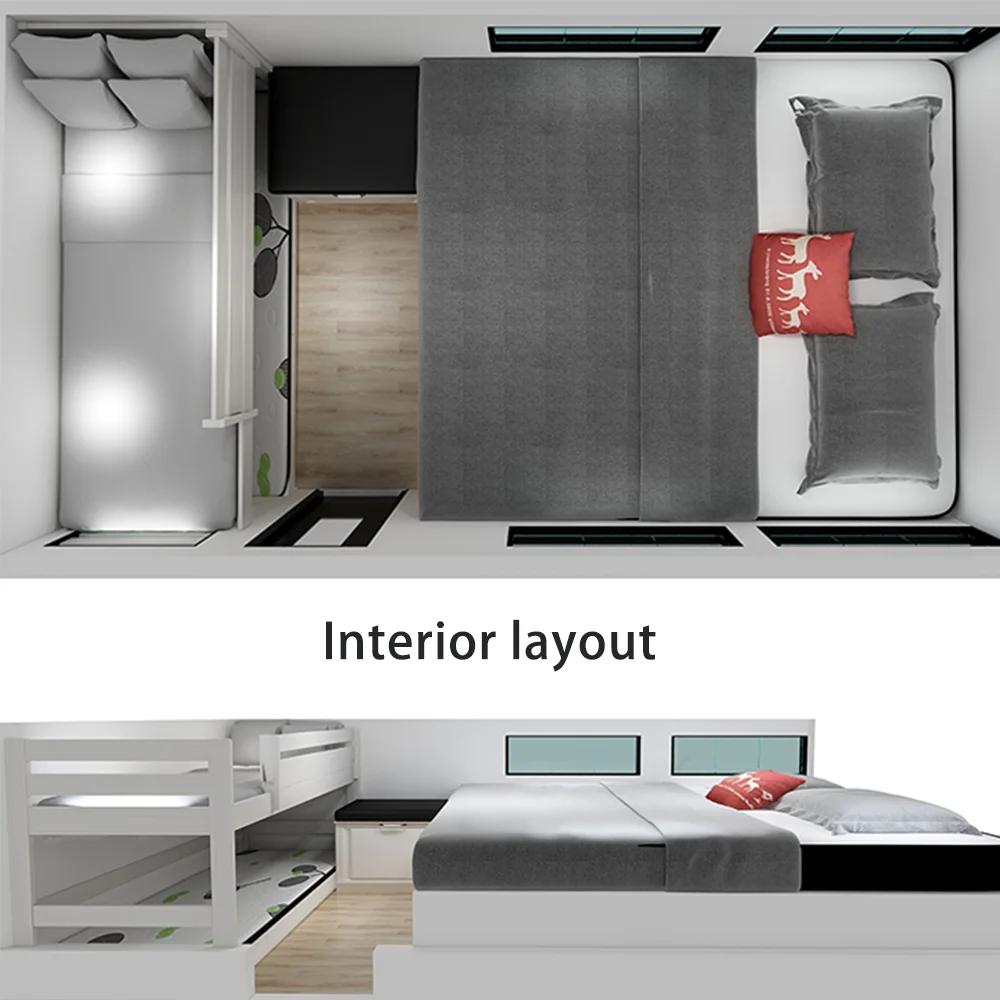 Off Road Hybrid Travel Trailer caravan