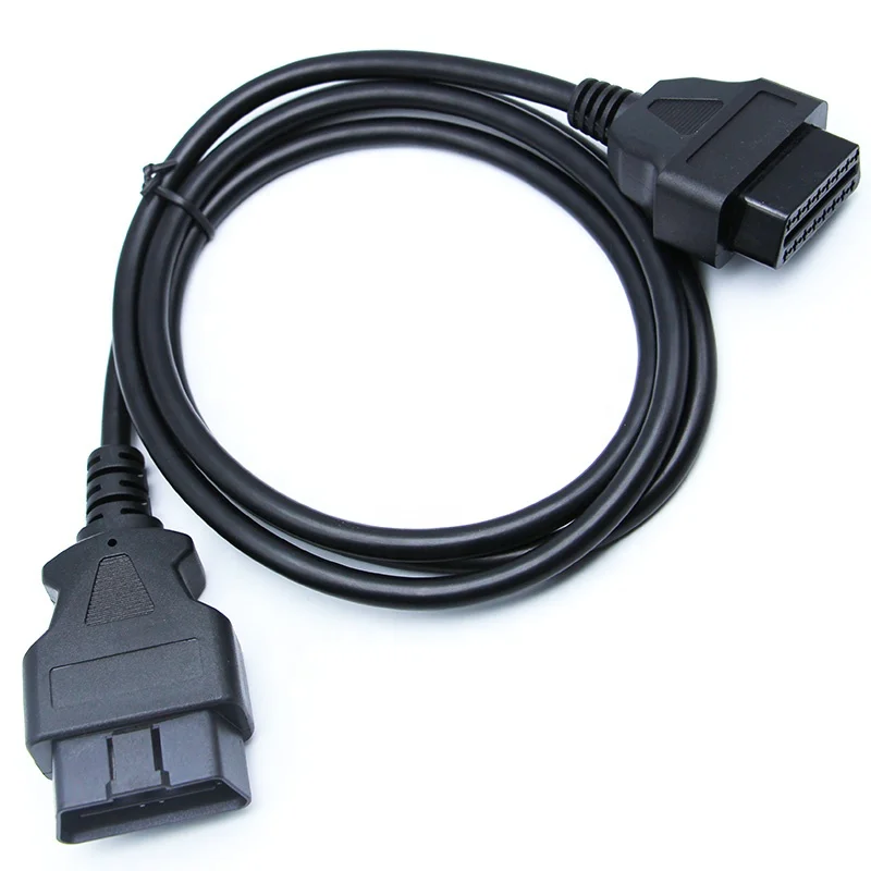  16 pin OBDII OBD2 сплиттер разъем удлинителя Мужской Двойной Женский Y OBD 2 16pin разветвитель