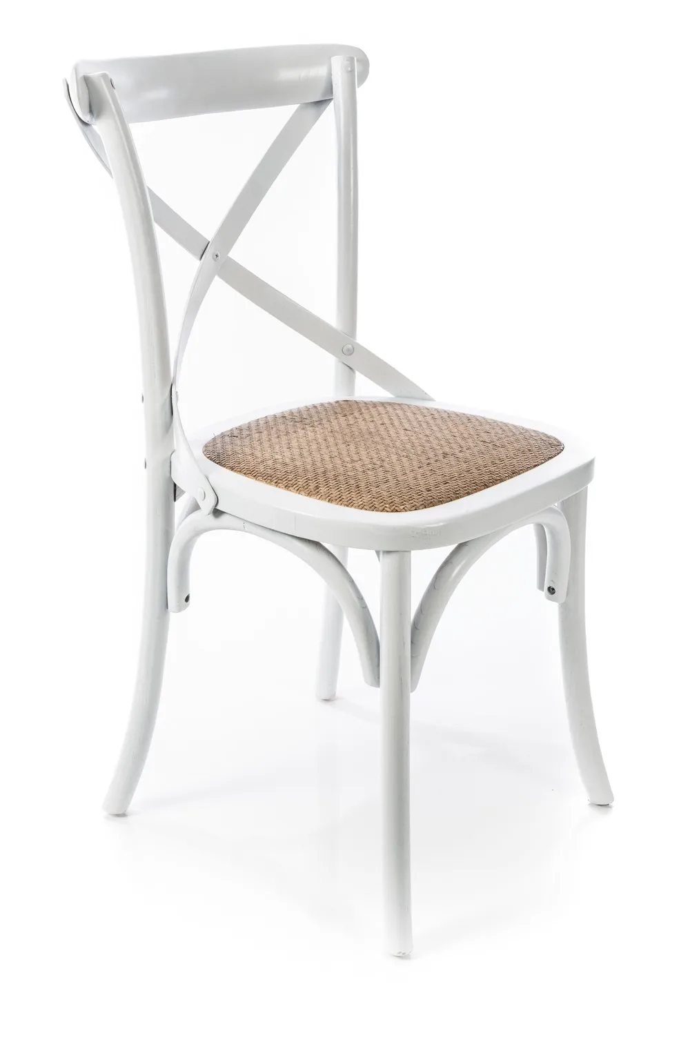 Wholesale different color options white black  event crossback chairs for weddings