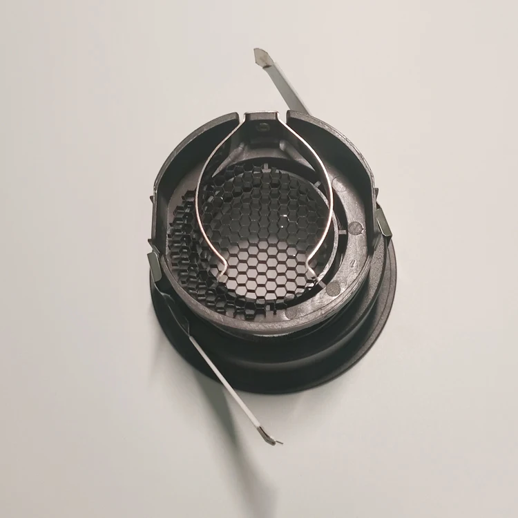 Wellsen Adjustable Single Head Aluminum Gu10 Fixture Mr16 Frame Black White Recessed Down Light Housing