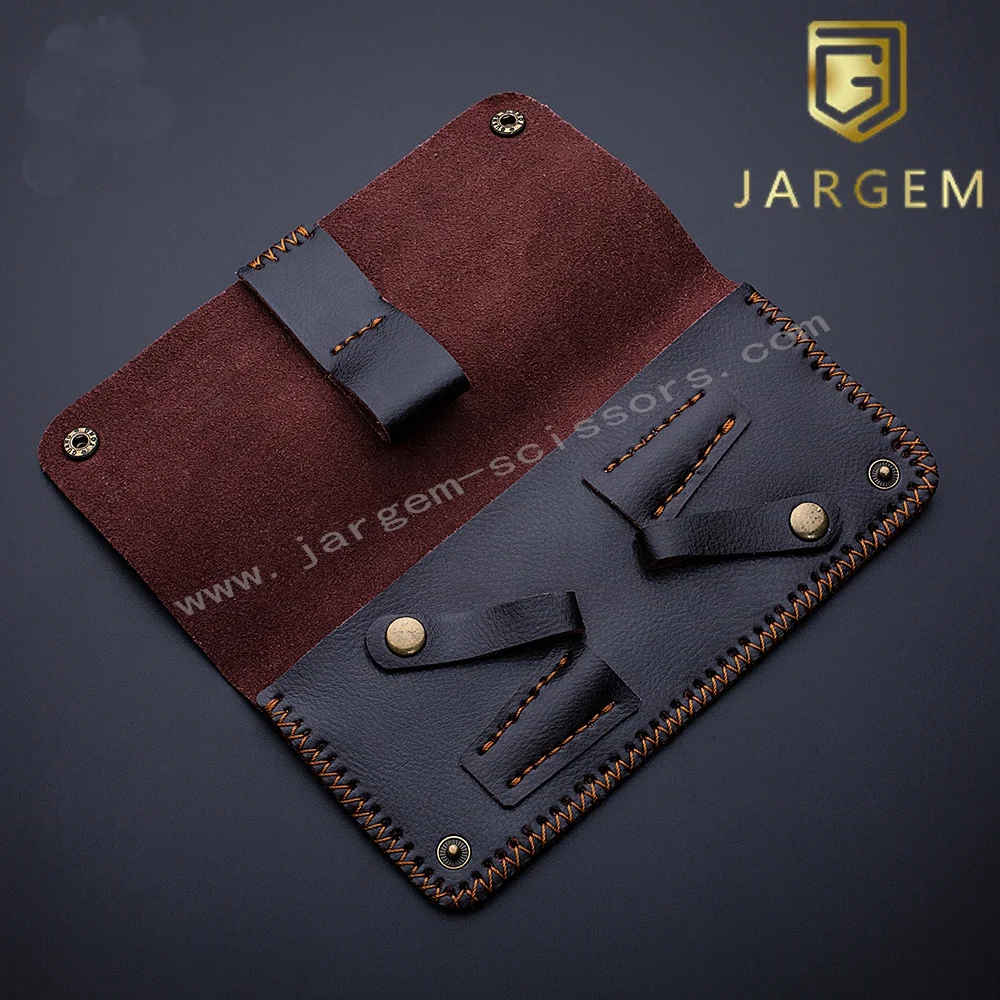 Hair scissors case cheap price bag barber scissors bag black hair scissors holder