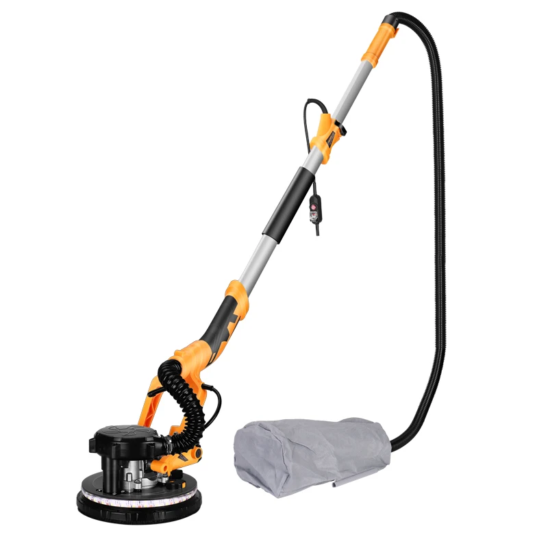 New Design Long Handle Dustless Sanding Machine for Wall Drywall Sander brushless motor