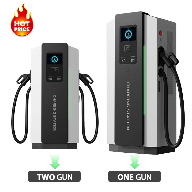 High Quality 120KW CCS2 EV Charger Direct Factory Sale New Energy DC Fast Charging Station for Commercial Use Wholesale EV Cars