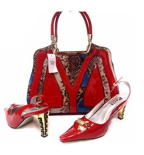 TSB311-1 online shopping wholesale handbags italian shoes and bag set