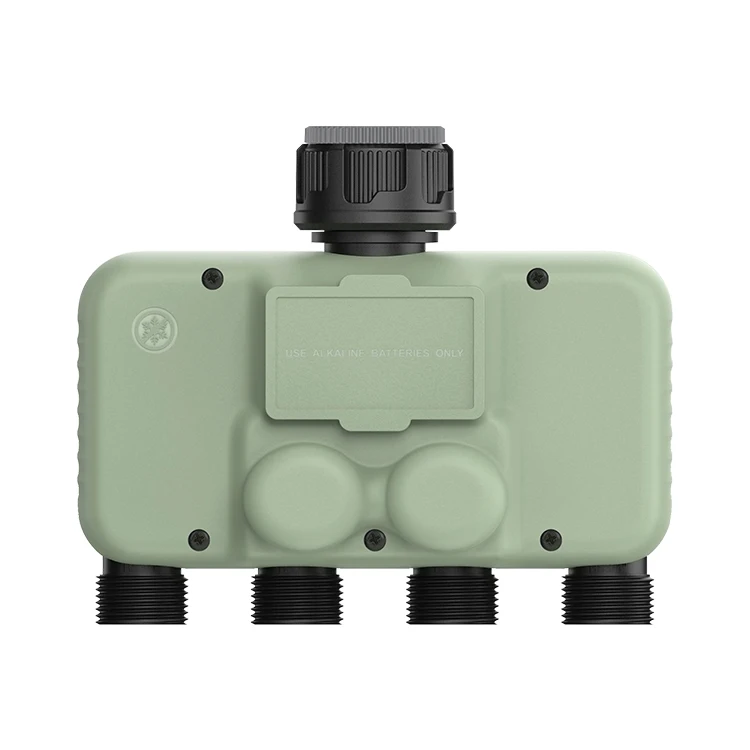 New Design Electronic Automatic 4 Outlet Irrigation Garden Water Timer Watering System Controller HCT-379
