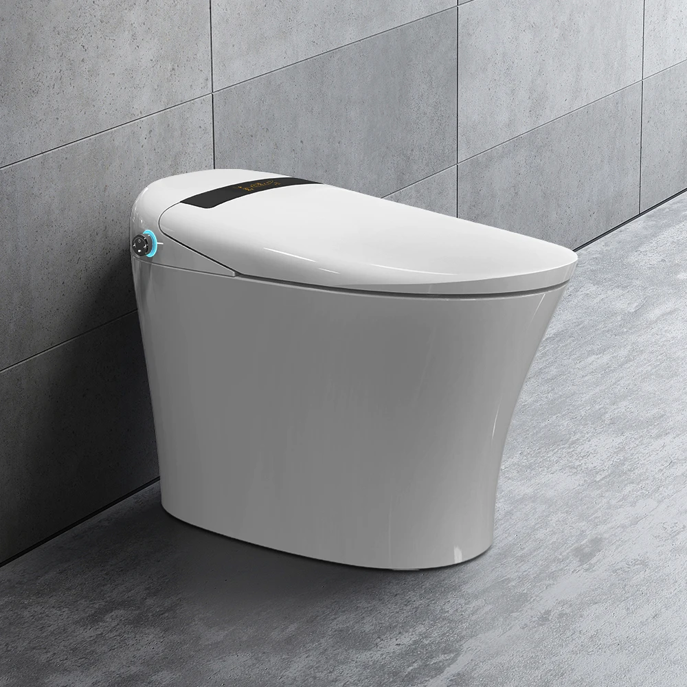 Self-deodorizing high quality auto flush auto close smart toilet