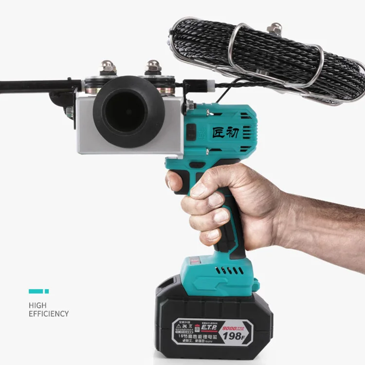 
fully automatic charging electrical wire threading machine 