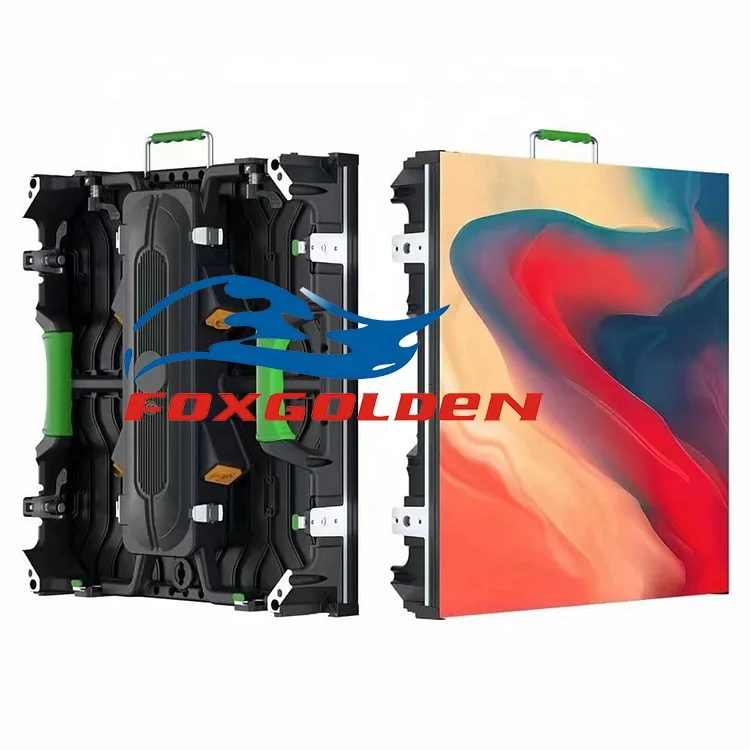 Foxgolden P2.976 Smd Full Color Led Panel Indoor Rental Screen Church Stage DJ Concerts Used a Lot of Scenes