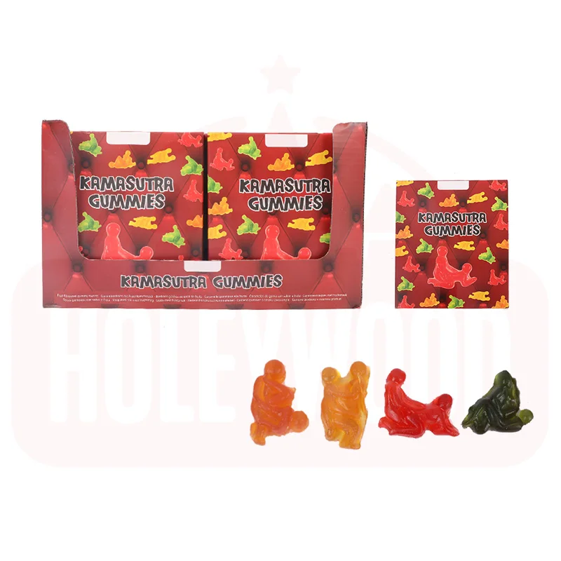 HOLEYWOOD 96 г в коробке Сексуальная Поза моделирование инновационные креативные конфеты фруктовые ароматы форма сладкого сахара