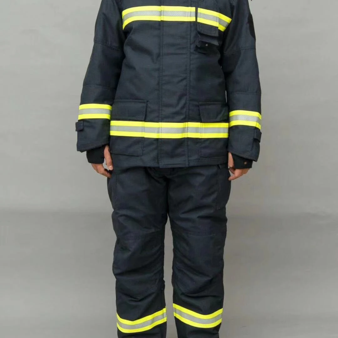 Navy blue EN 469 Fire Suit Nomex