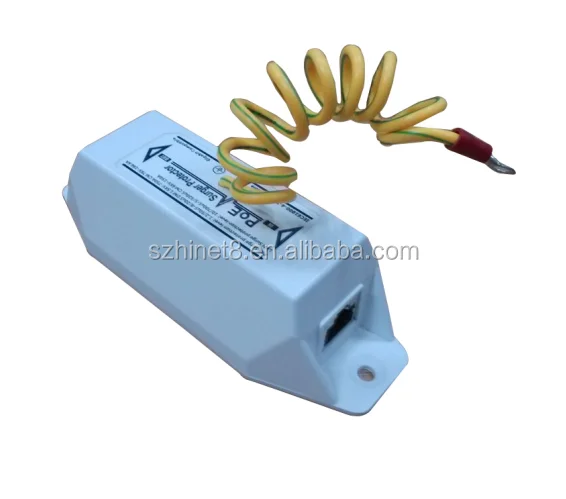 Крытый гигабитный стабилизатор напряжения rj45 10 кВ для IP-камеры.