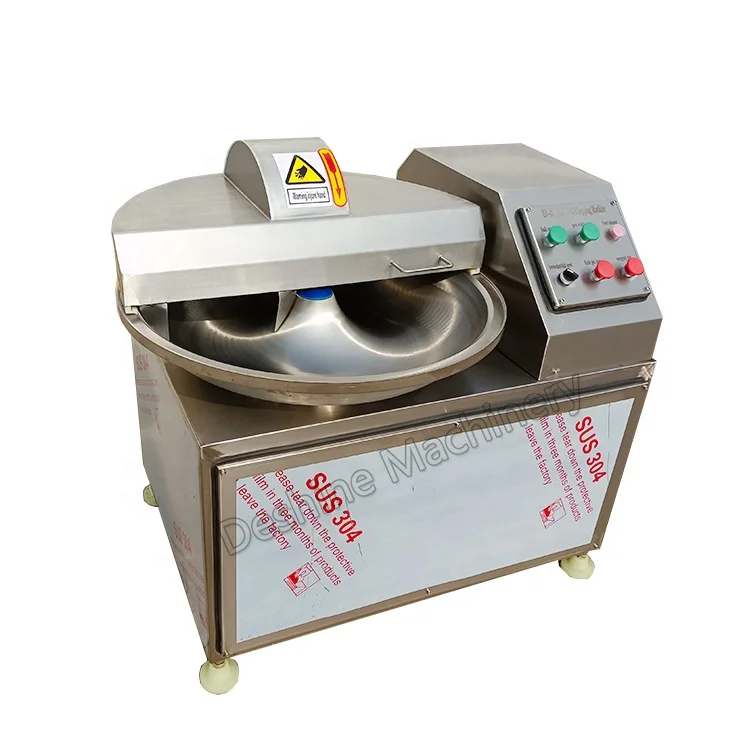 Meat Mixer emulsifier Automatic emulsify bowl cutter chopper meat cutting machine