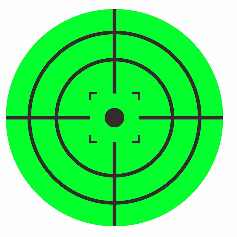 Custom Logo Stickers Target Shooting Archery Target Paper Instantly See Your Shooting Target point for Shooting Training