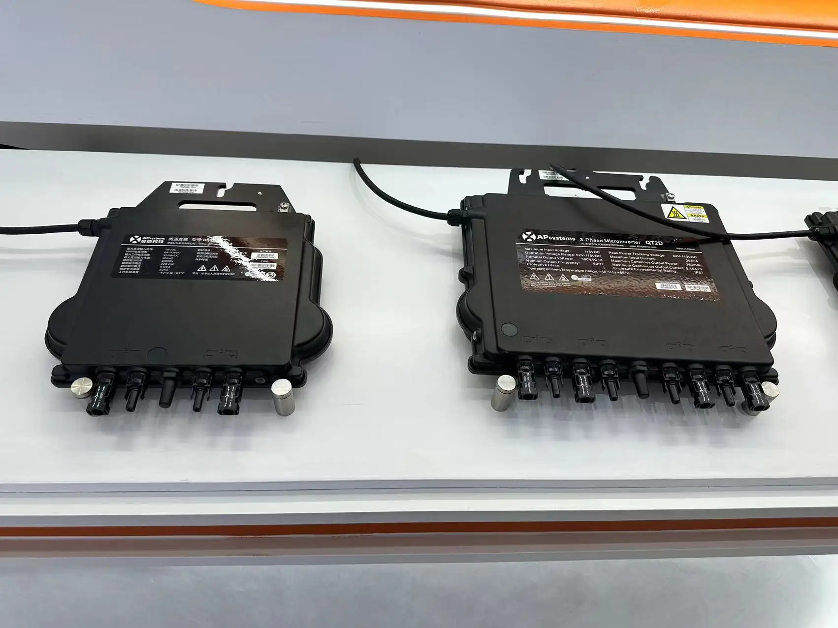 AP systems solar micro inverter 800W wifi Balcony system single phase 3 pin ac connector for apsystems micro inverter