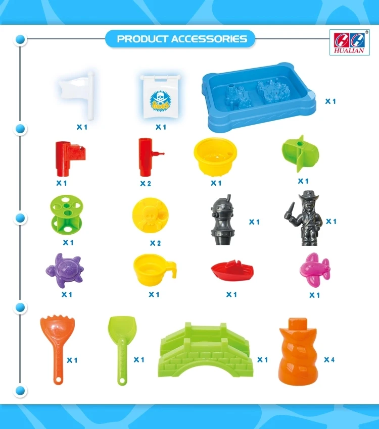 Summer toy sandbox beach sand toys plastic sand and water table for kids