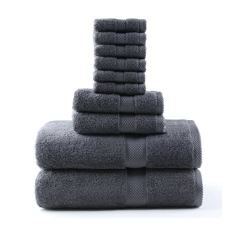 towel set grey 135