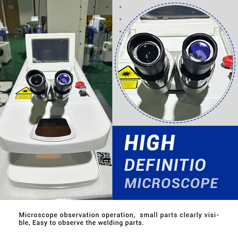 Factory Price Tabletop Jewelry YAG Laser Welding Machine for Gold Silver Copper Repairing Soldering