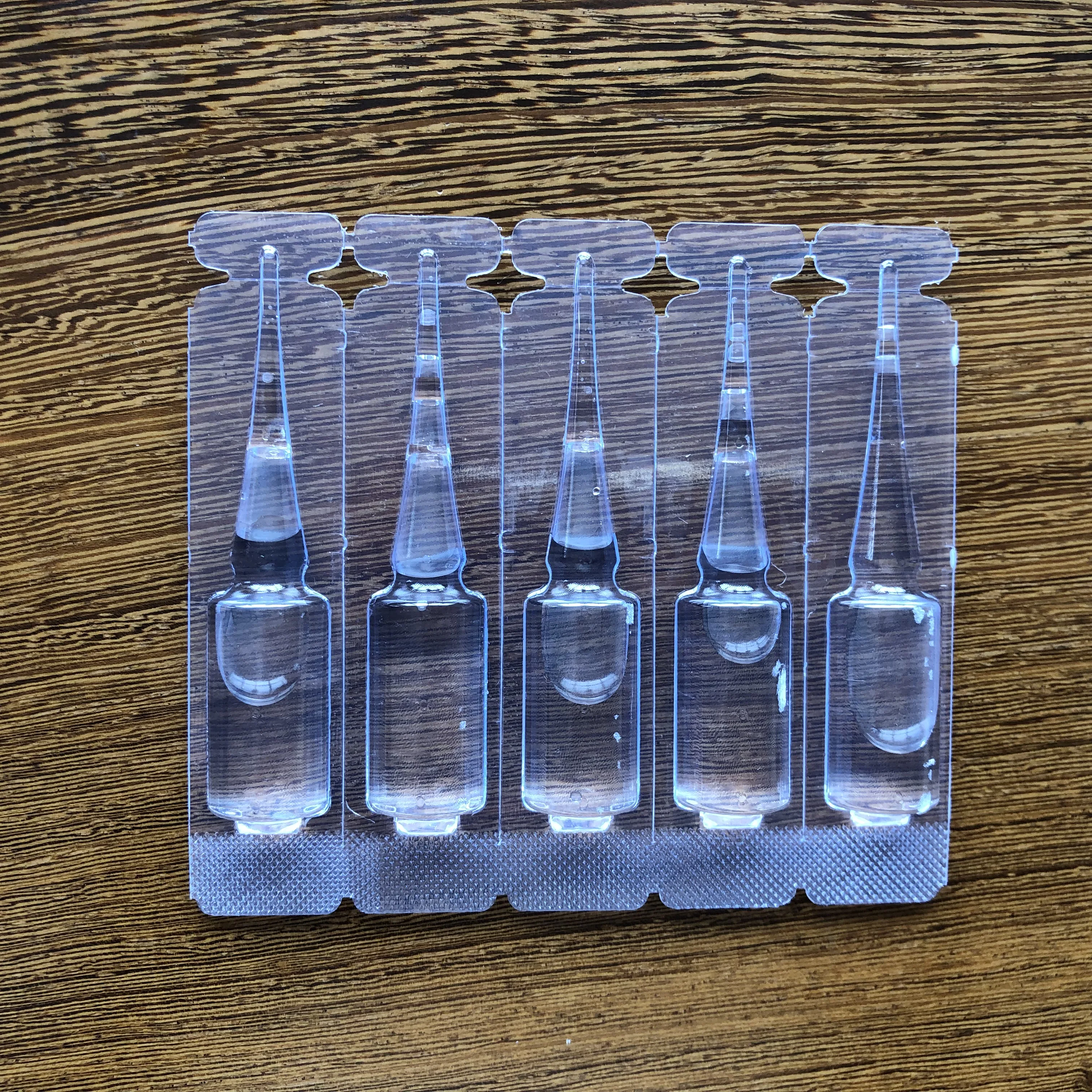  HOLS-118 Automatic 1-50Ml Plastic Ampoule Making Filling Sealing Machine Low Temp For