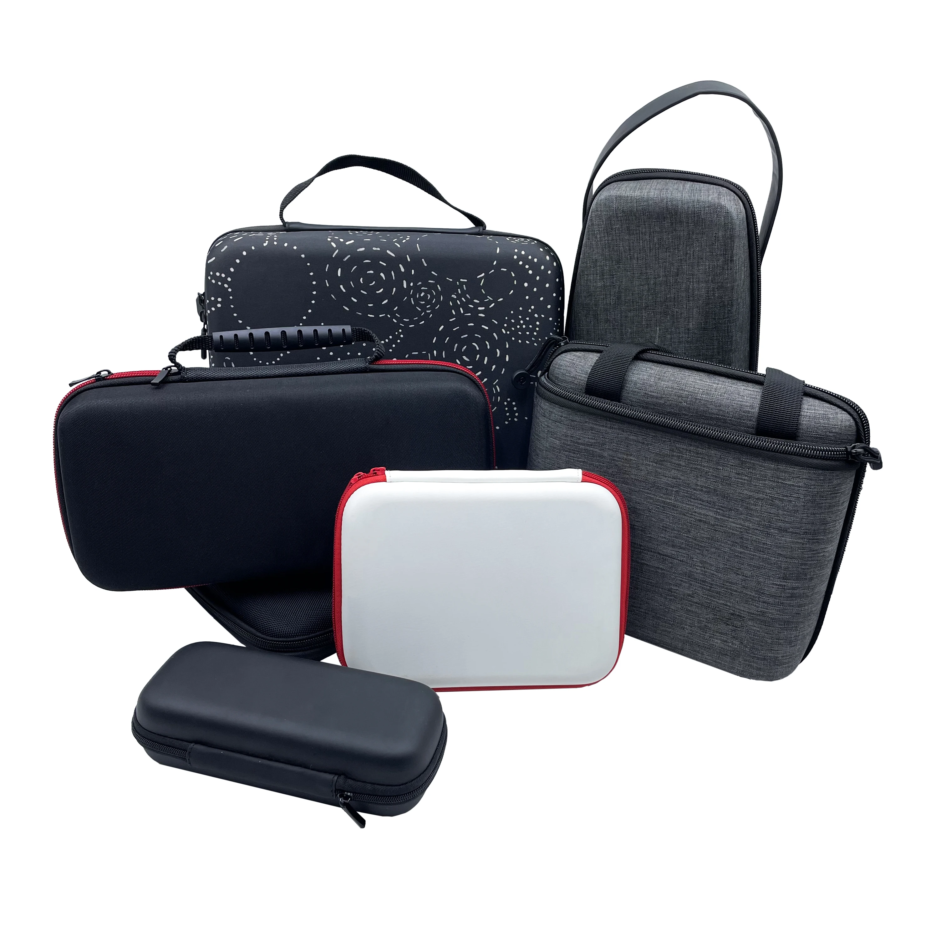 Portetive Travel Carrying Zipper Hard  EVA Case Customized Waterproof EVA Molded Carrying  Tool Box EVA Tool Case with Foam